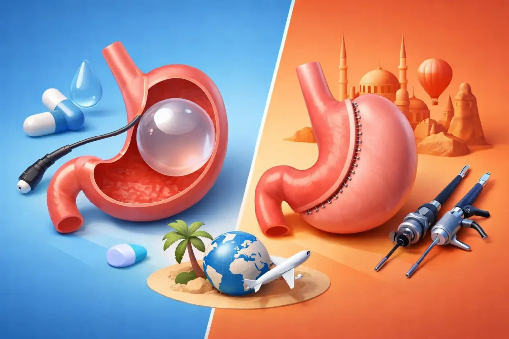 Gastric Balloon Versus Sleeve Turkey