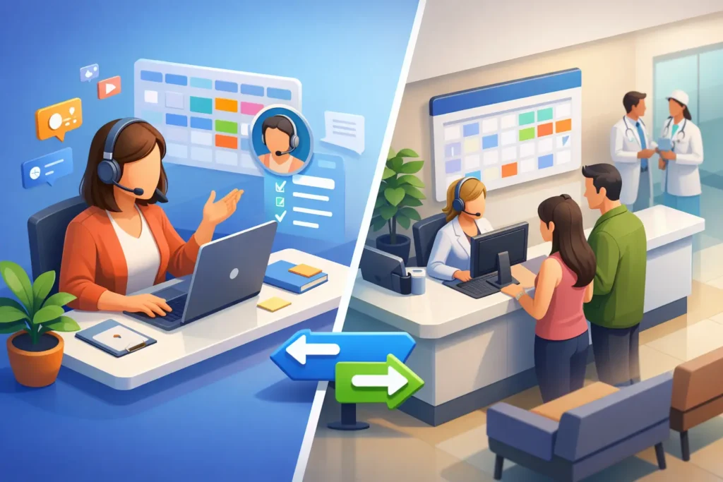 Coordinator vs Clinic Booking: What Changes?