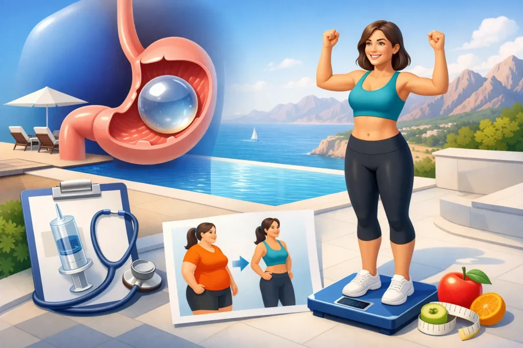 A Gastric Balloon Patient Success Story in Antalya