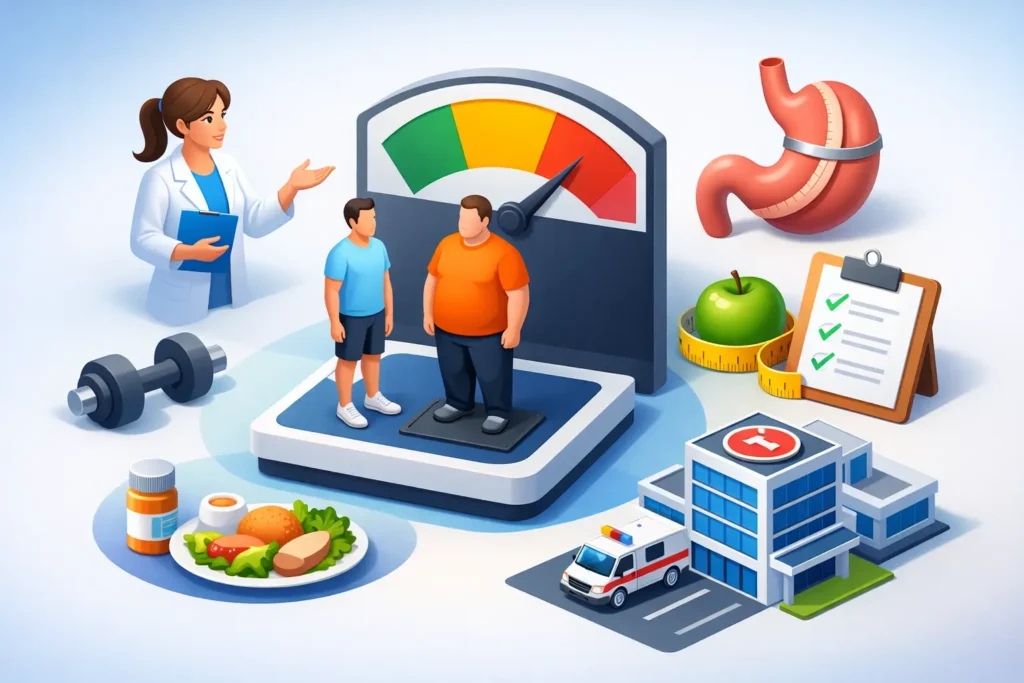 Bariatric BMI Qualification Example Explained
