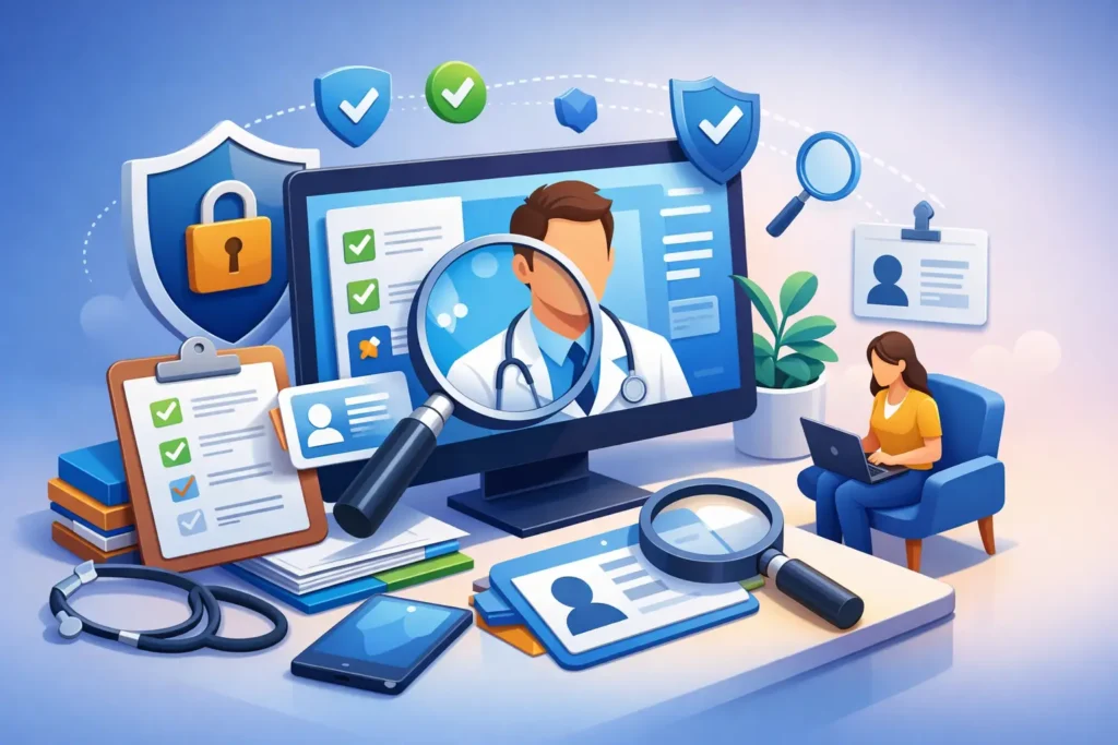 How to Verify Provider Credentials Safely