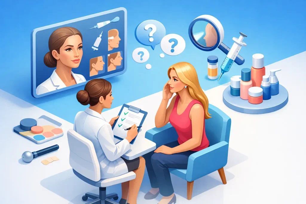 Aesthetic Consultation Questions to Ask First